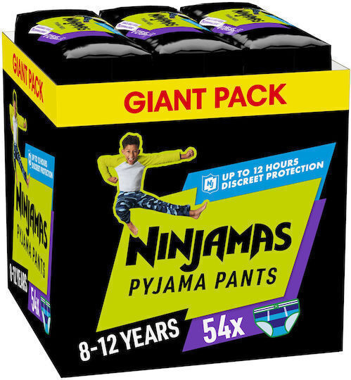 Pampers Diaper Pants Ninjamas Pyjama Pants for 27-43kg 54pcs