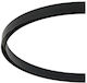 Viokef Mounting Rail for Lighting Fixtures Black 02/0400-B