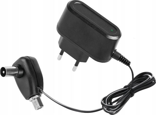 Електронно захранване за антена щепсел "f" 12v 300ma