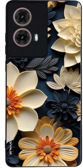 Sonique 3D Flower Series Case for Motorola Moto G85 5G Ecru