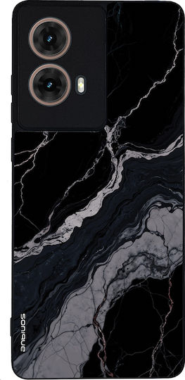 Калъф Sonique Marble Series за Motorola Moto G85 5G Черен 02