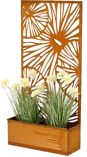 Kaemingk Planter Box Metallic Monochrome Kaemingk Planter Box Metallic Monochrome