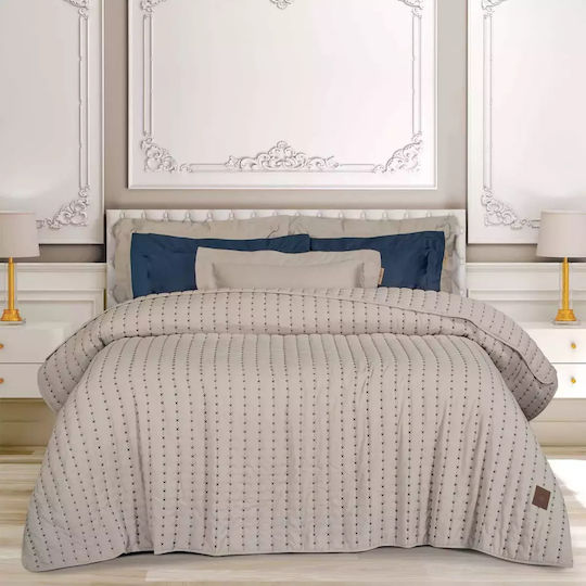 Greenwich Polo Club 3493 Cuvertură Extra-dublu Microfibra Taupe 230x250cm