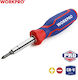 WorkPro Screwdriver with Interchangeable Tips