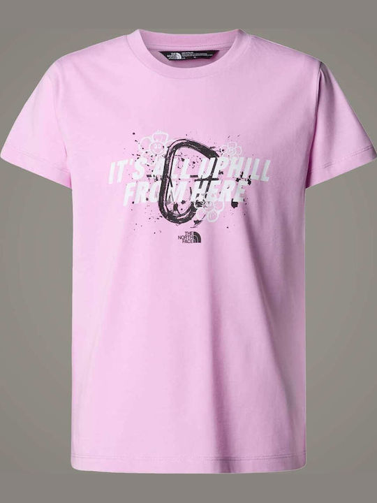 The North Face Παιδικό T-shirt Ροζ