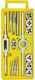 Set de tarozi și filiere 16 piese M3-M12