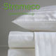 Strom Eco Hotel Pillowcase Striped from Cotton & Polyester 52x70cm.
