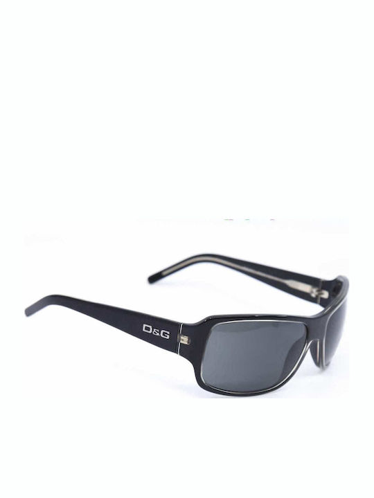 Dolce & Gabbana Unisex Γυαλιά Ηλίου με Μαύρο Κοκκάλινο Σκελετό και Γκρι Φακό DG3011 79287