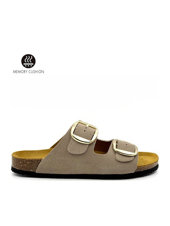 Plakton Betty Leather Women's Flat Sandals Anat...