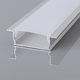 Eurolamp Încastrat Profil din Aluminiu pentru Bandă LED 200x1.7x0.6cm.