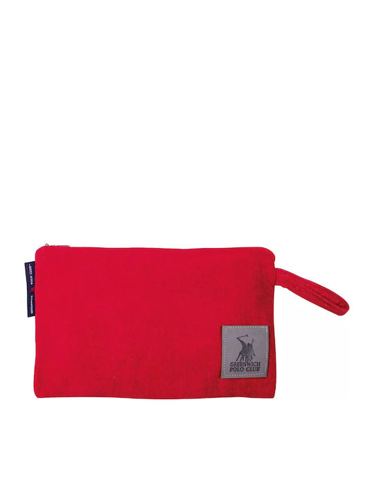 Greenwich Polo Club Beach Toiletry Bag 22x30 4014 Red