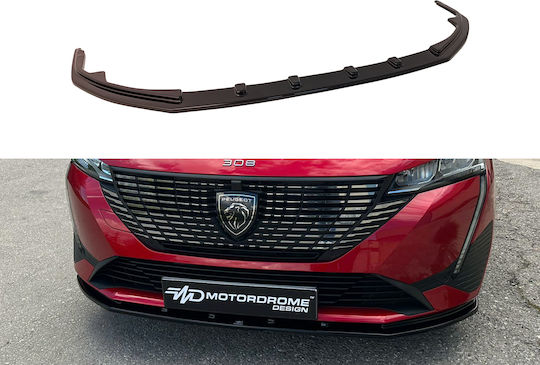 Motordrome Spoiler Αυτοκινήτου Μπροστά Συμβατό με Peugeot 308 2021
