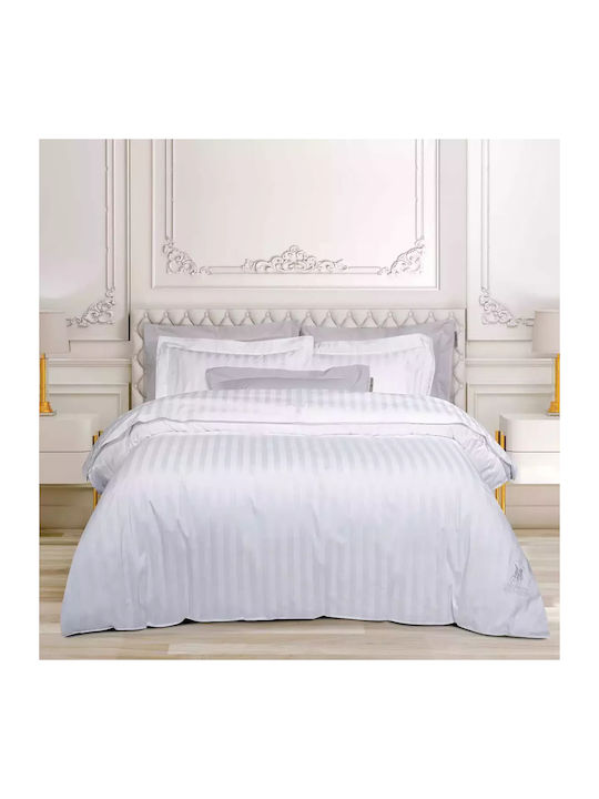 Luxury Bedding Polo Bed Set Queen Ralph Lauren WHITE NAVY Spencer