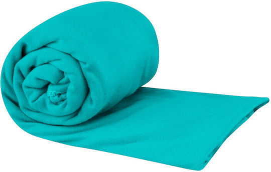 Sea to Summit Pocket Πετσέτα Microfiber Προσώπου Μπλε