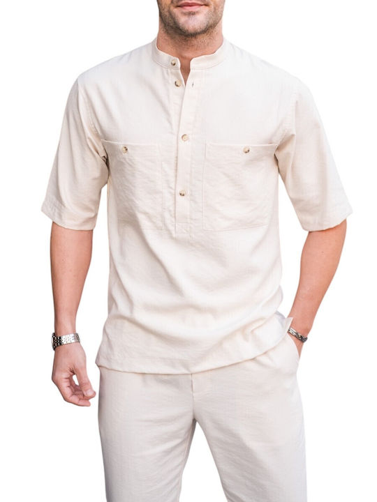 Vittorio Artist Μακρυμάνικo Overshirt σε Φαρδιά...