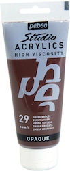 Acrylfarbe Pebeo Studio 100ml Gebrannte Umbra 8...