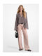 Women's Jean Trousers Beige