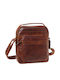 Leather Men's Bag Shoulder / Crossbody Taupe