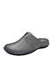 Anatomical Leather Women's Slippers Gray