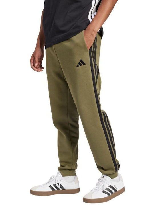 adidas 3-stripes Jogginghose mit Gummizug Grün JD1857 Skroutz