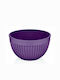 Homestyle Salatieră Plastic Violet 19x19x10.7cm 1buc