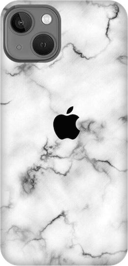 Marble White Silicone Case Θήκη Iphone 14
