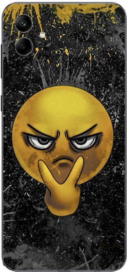 I See You Emoji Silicone Case Θήκη Samsung Galaxy A04 Yellow