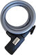 Fahrradschloss Gerda Grau Flex 150010v Osfl0150010 B3v2xp