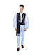 Traditional Costume Epirote with Shoe Covers No Chain