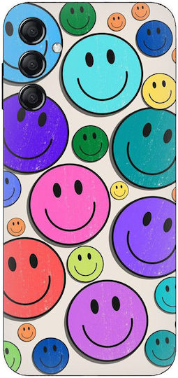 Colorful Faces Silicone Case Θήκη Samsung Galaxy M34 5g