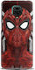 Spiderman Silicone Case Θήκη Xiaomi Redmi Note 9s 9 Pro 9 Pro Max Edition 2 Red