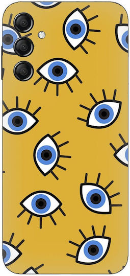 Carcasă din silicon Eyes In Yellow pentru Samsung Galaxy M34 5G