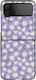 Premium Protective Hard Case Flowers Θήκη Samsung Galaxy Z Flip 4 Black