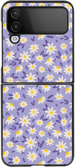 Premium Protective Hard Case Flowers Θήκη Samsung Galaxy Z Flip 4 Black