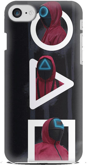 Squid Game 2 Silicone Case Θήκη Iphone 7 8 Se2020 Se 2022 Black-red