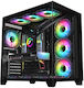 Vengeance Reborn-V2 Гейминг Настолен компютър (Ryzen 5-8400F/32GB DDR5/1.0TB SSD/Radeon RX 9070 XT/Без операционна система)