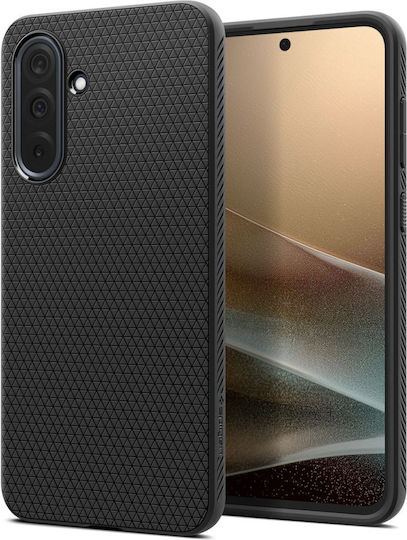 Spigen Liquid Air Back Cover Silicon 0.3mm negru mat (Galaxy A36)