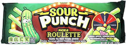 Sour Punch Сладкарски изделия Straws Pickle Roulette 1бр 128гр