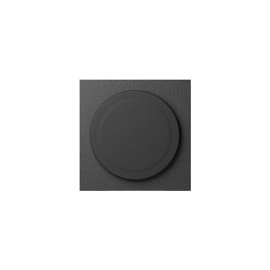 Native Union Безжично зарядно Qi2 и кабел USB-C 15W Черен (Rise Solo)