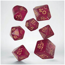 Q Workshop Σετ Ζάρια - Llama Dice Set Puffy Dice