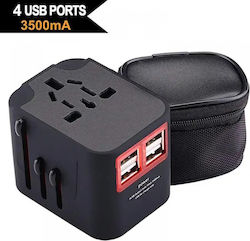 RRtravel HHT210 Αντάπτορας Πρίζας σε Universal