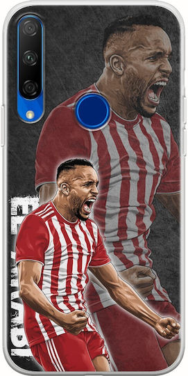 Football Stars Youssef El Arabi Huawei Honor 9x Flexible TPU Transparent Silicone
