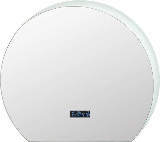Costway Банско Огледало LED Touch 53x60см Сребрист