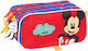 Mickey Mouse Clubhouse Federmäppchen mit 3 Fächern Blau