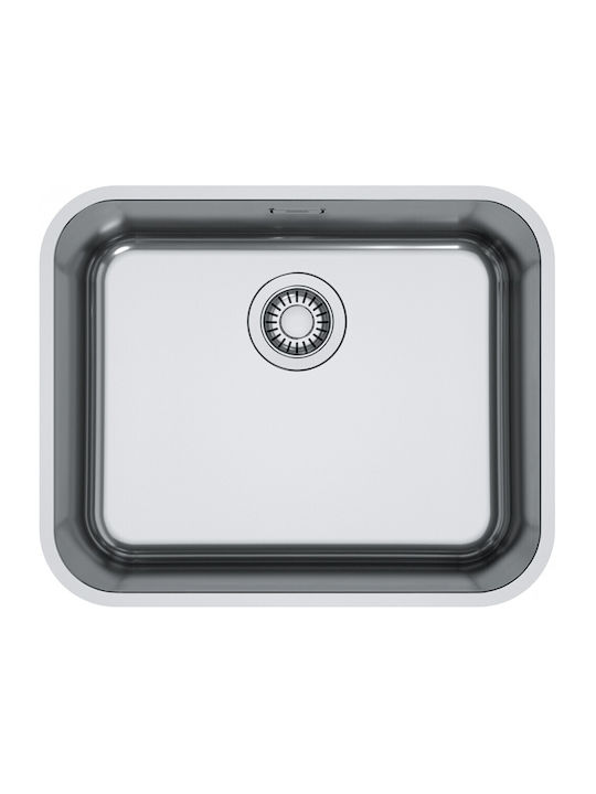Franke Υποκαθήμενος Νεροχύτης Inox Brushed Μ54.1xΠ44.1cm Ασημί