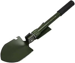 Pufo Army 40 Cm Folding Multifunctional Shovel Camping Fishing Green