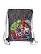 Schulrucksack Seile Avengers Vendetta Schwarz 26 x 34 x 1 cm