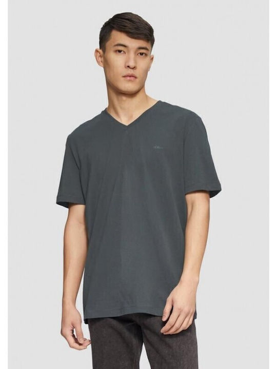 s.Oliver T-shirt Γκρι Σκούρο