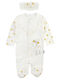 Annora Baby Baby Bodysuit Long-Sleeved Ecru
