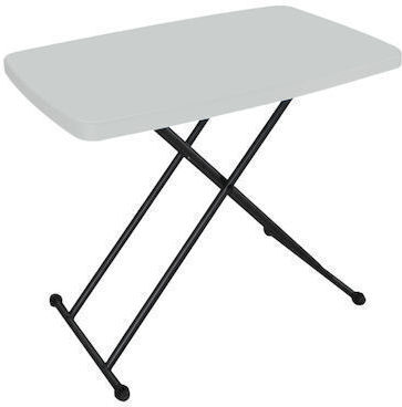 Hilfsmittel Verpflegung Zusammenklappbar 76x49x74cm White/black